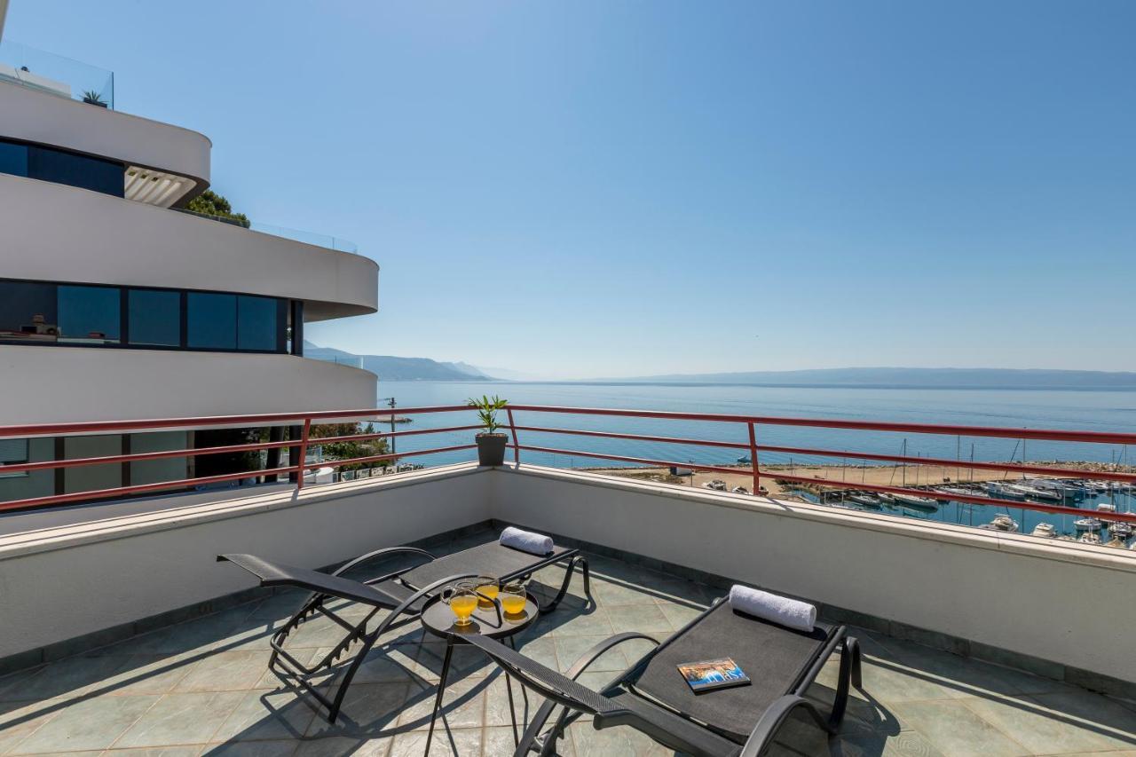 Apartmán Seaside Penthouse With Hot Tub Sky Living Split Exteriér fotografie