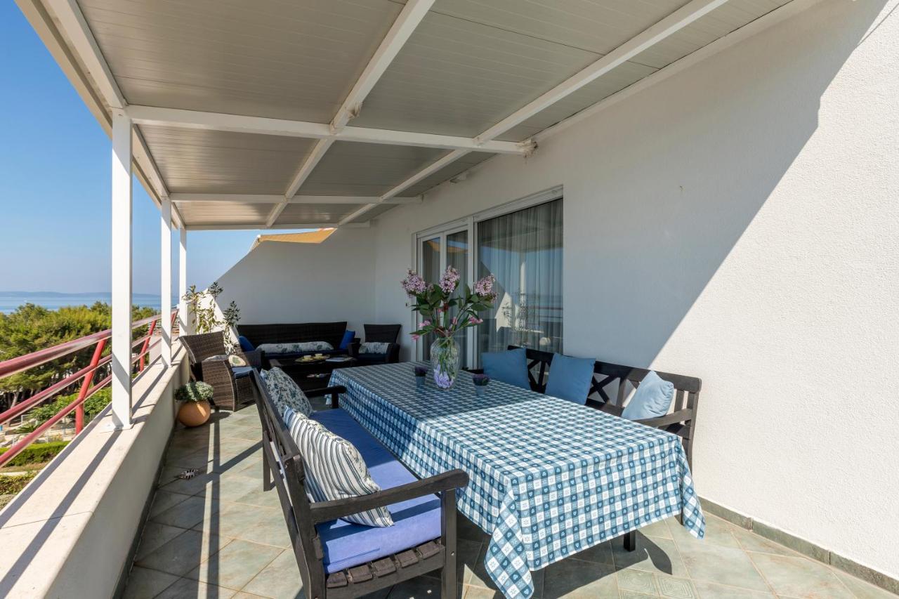 Apartmán Seaside Penthouse With Hot Tub Sky Living Split Exteriér fotografie